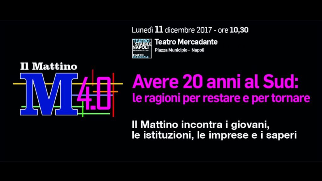 mattino 4.0 20 anni al sud