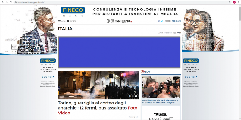 MASTHEAD template MASTHEAD