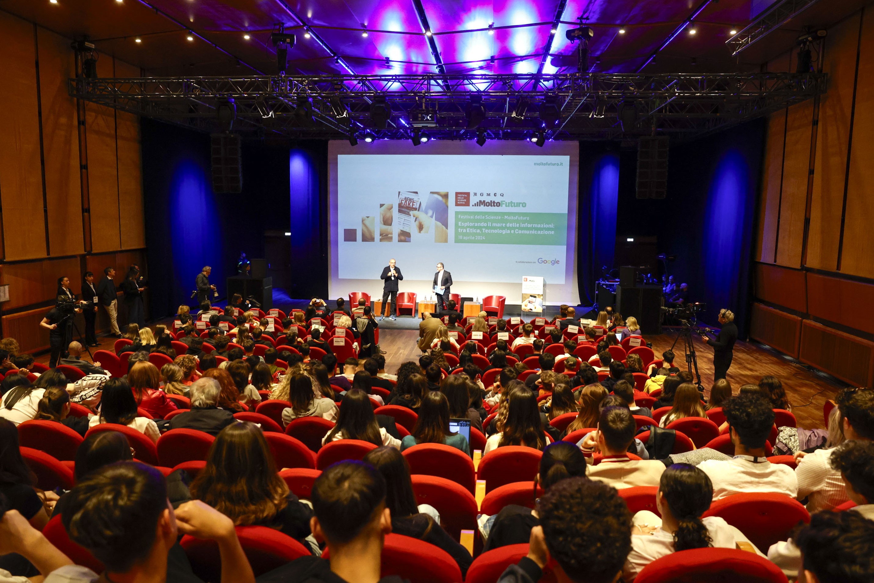 Molto Futuro Auditorium. Nella foto: 
Foto Gabrielli/Ag.Toiati