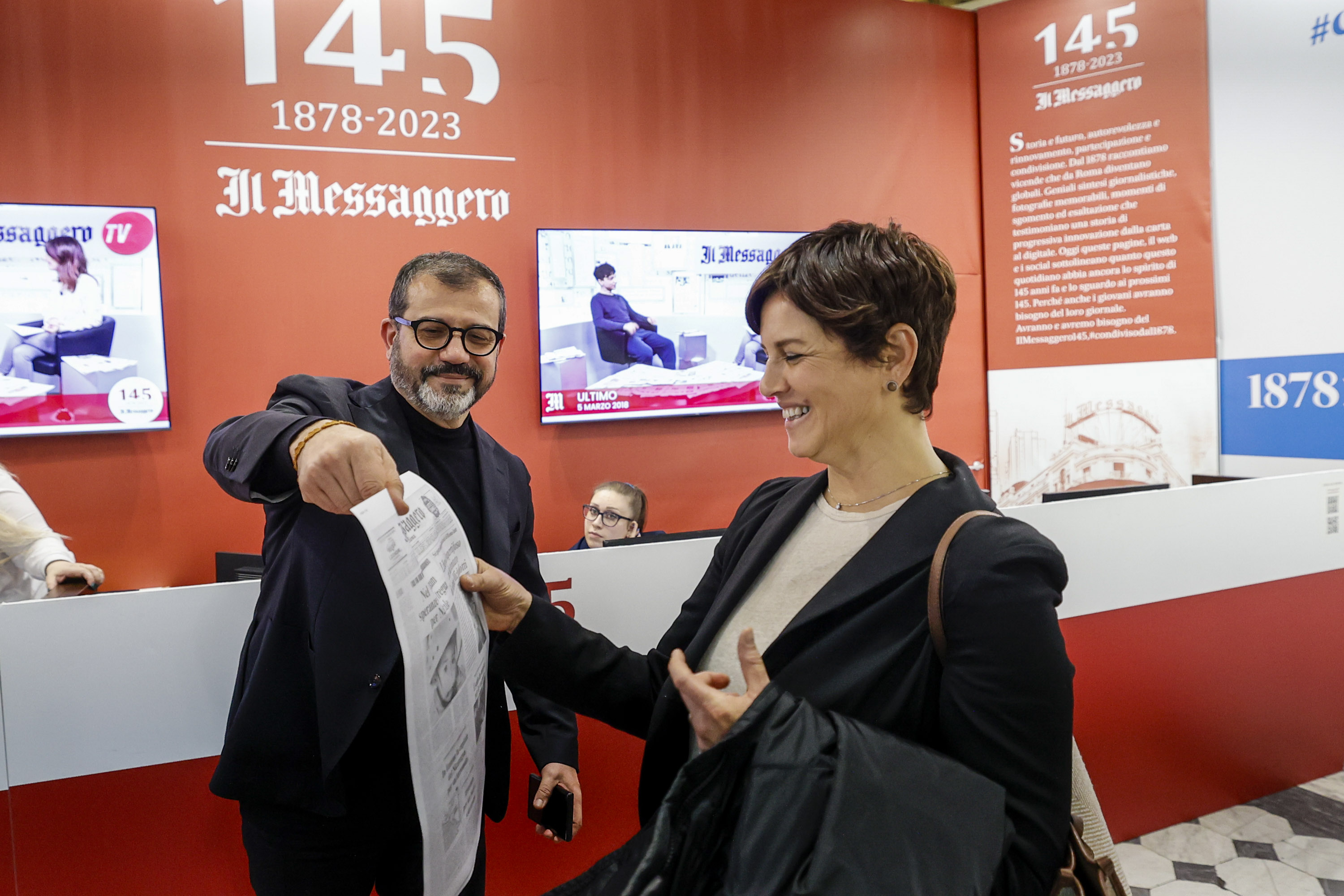 Messaggero Molto Donna. Nella foto Monica Lucarelli Giacomo Gabrielli/Ag.Toiati