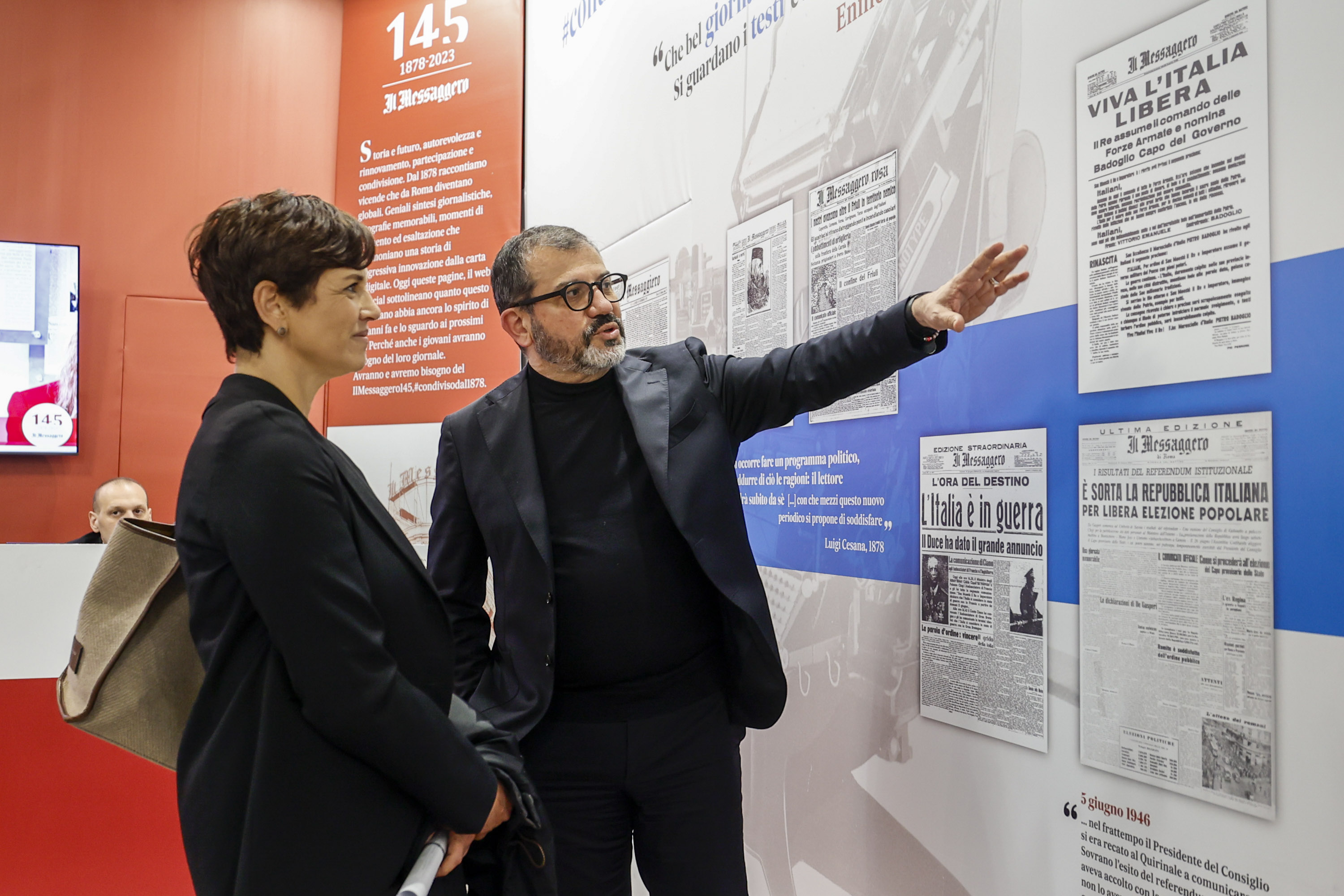 Messaggero Molto Donna. Nella foto Monica Lucarelli Giacomo Gabrielli/Ag.Toiati