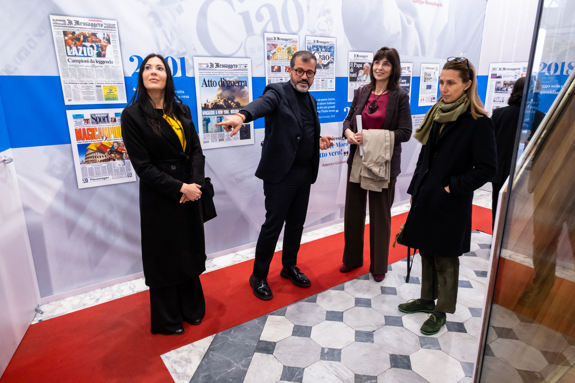 Roma. Messaggero
Molto Donna. ROVESCIARE GLI STEREOTIPI
 
In foto:
Laura Cavarota membro cda INWIT Unieuro e Snam
Anita Falcetta Fondatrice di Women of Charge Italia


Foto:
Francesco Iovine/ag. Toiati Francesco Iovine/ag. Toiati