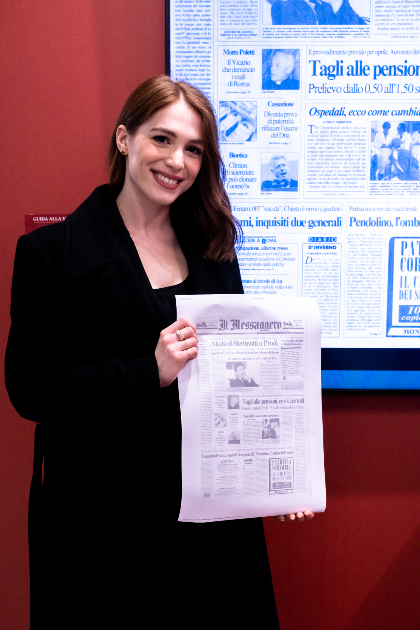 Roma. Messaggero
Molto Donna. ROVESCIARE GLI STEREOTIPI
 
In foto:
Ludovica Martino attrice

Foto:
Francesco Iovine/ag. Toiati Francesco Iovine/ag. Toiati